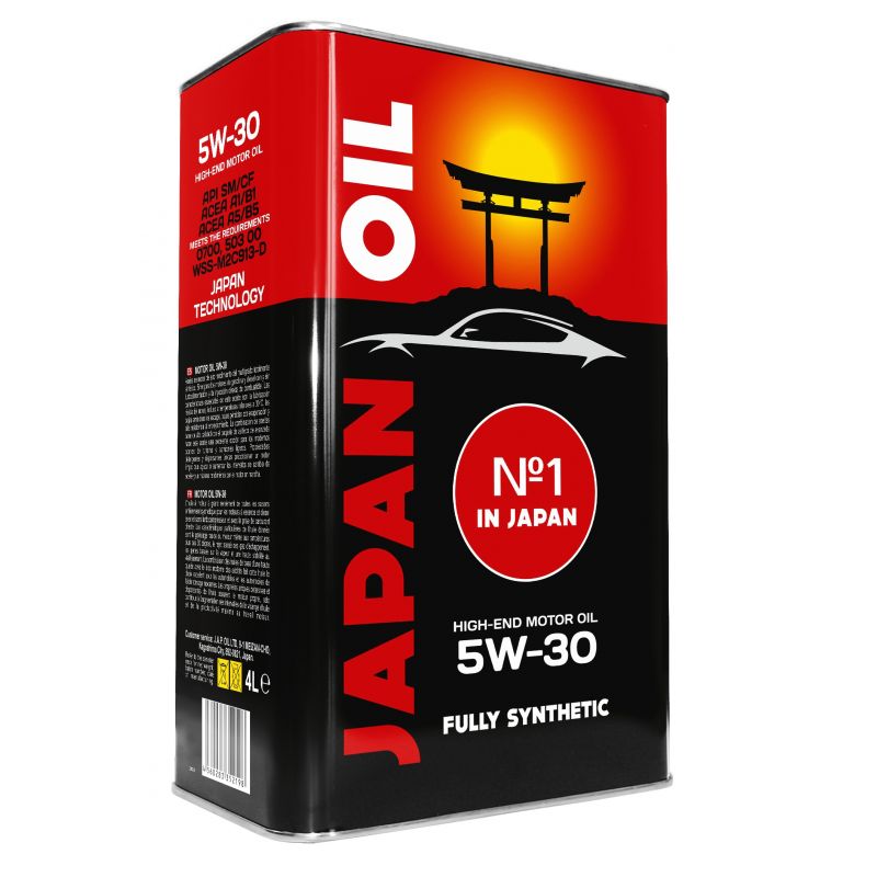 JAPAN OIL 5W30 SM/CF (4 litre)